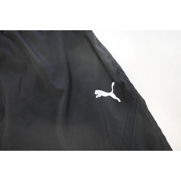 Puma Running Joggers Gym Shorts Lined Black Performance Athletic Mens Sz XL - Picture 2 of 8